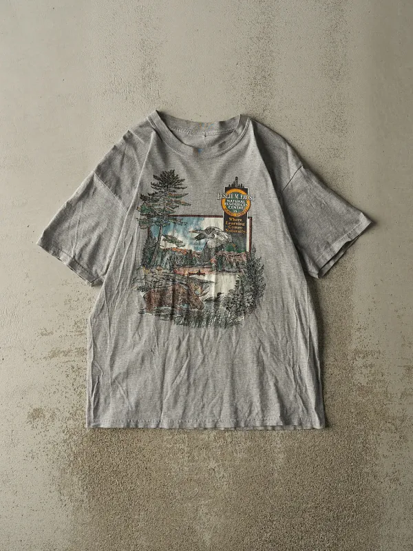 Vintage Y2K Grey Ontario Nature Tee (M/L) sold by Rebalance Vintage