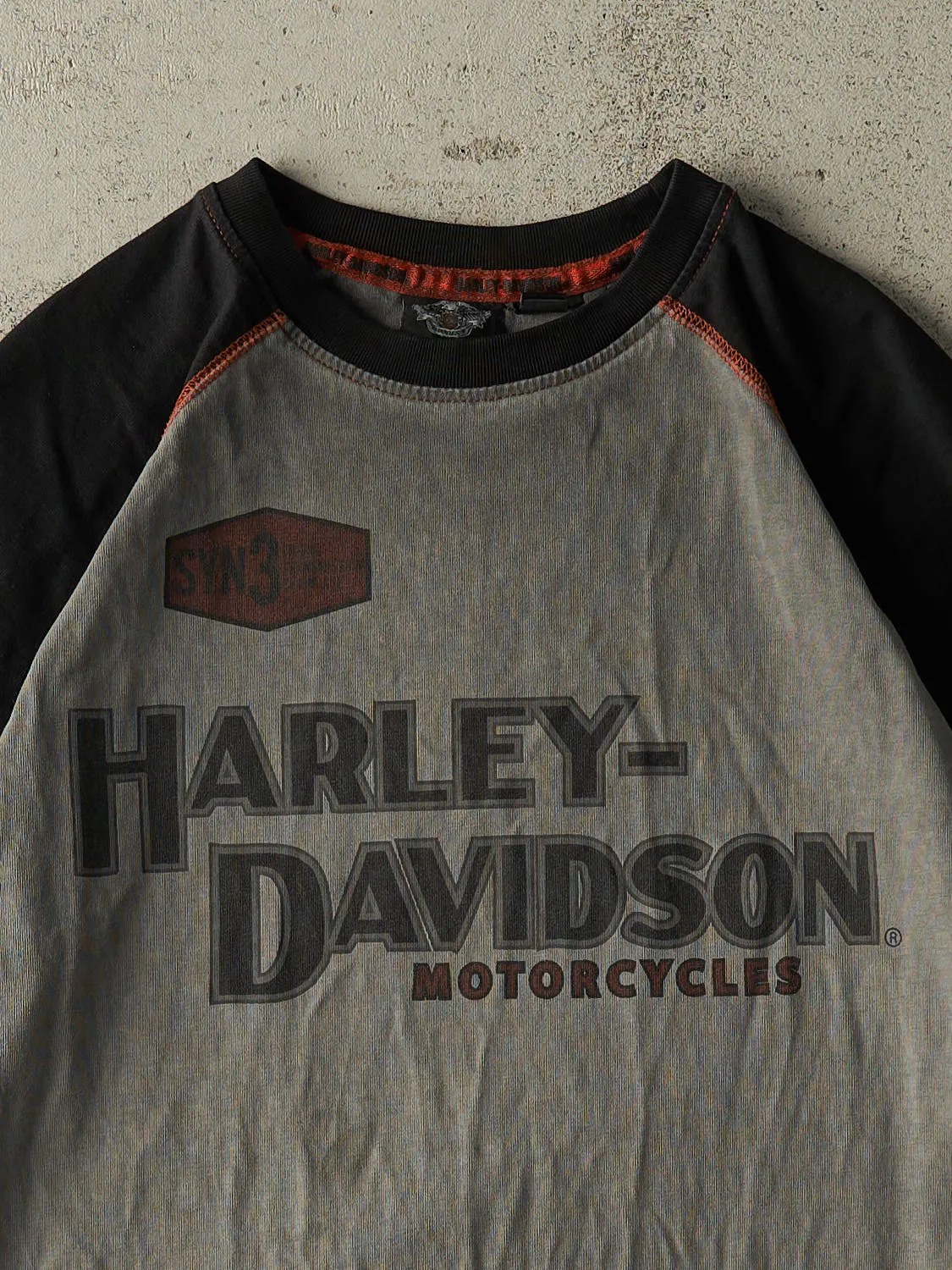 Vintage Y2K Charcoal Grey Harley Davidson Tee (L) sold by Rebalance Vintage product image thumbnail 3