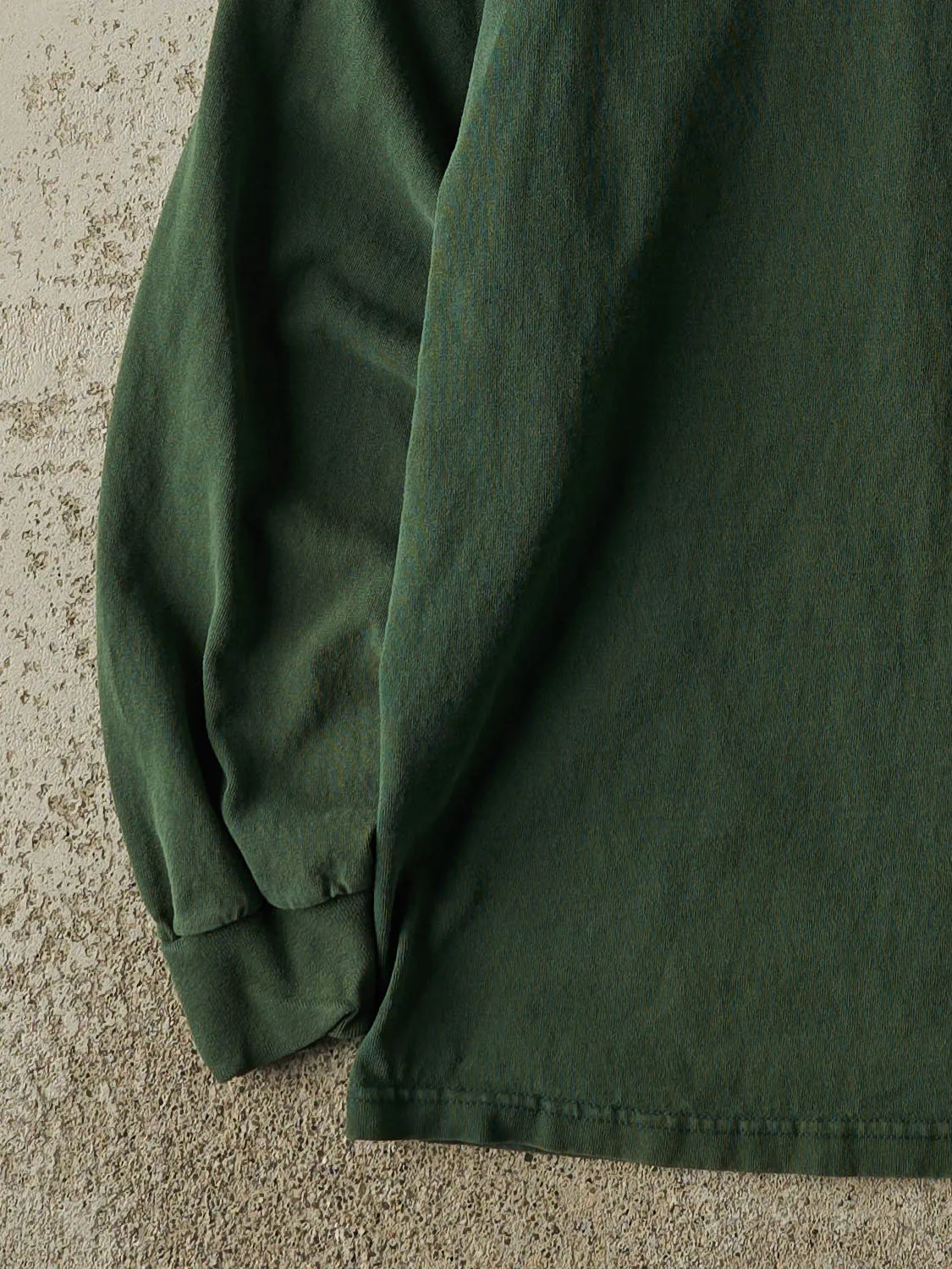 Vintage 90s Green Michigan State University Long Sleeve (L/XL) sold by Rebalance Vintage product image thumbnail 3