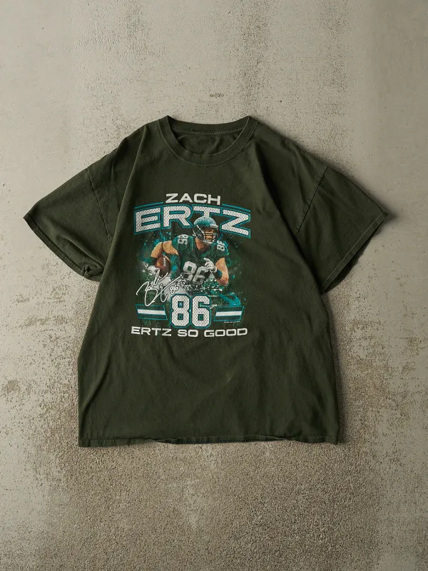 18' Green Philadelphia Eagles Zach Eartz Tee (M/L) sold by Rebalance Vintage