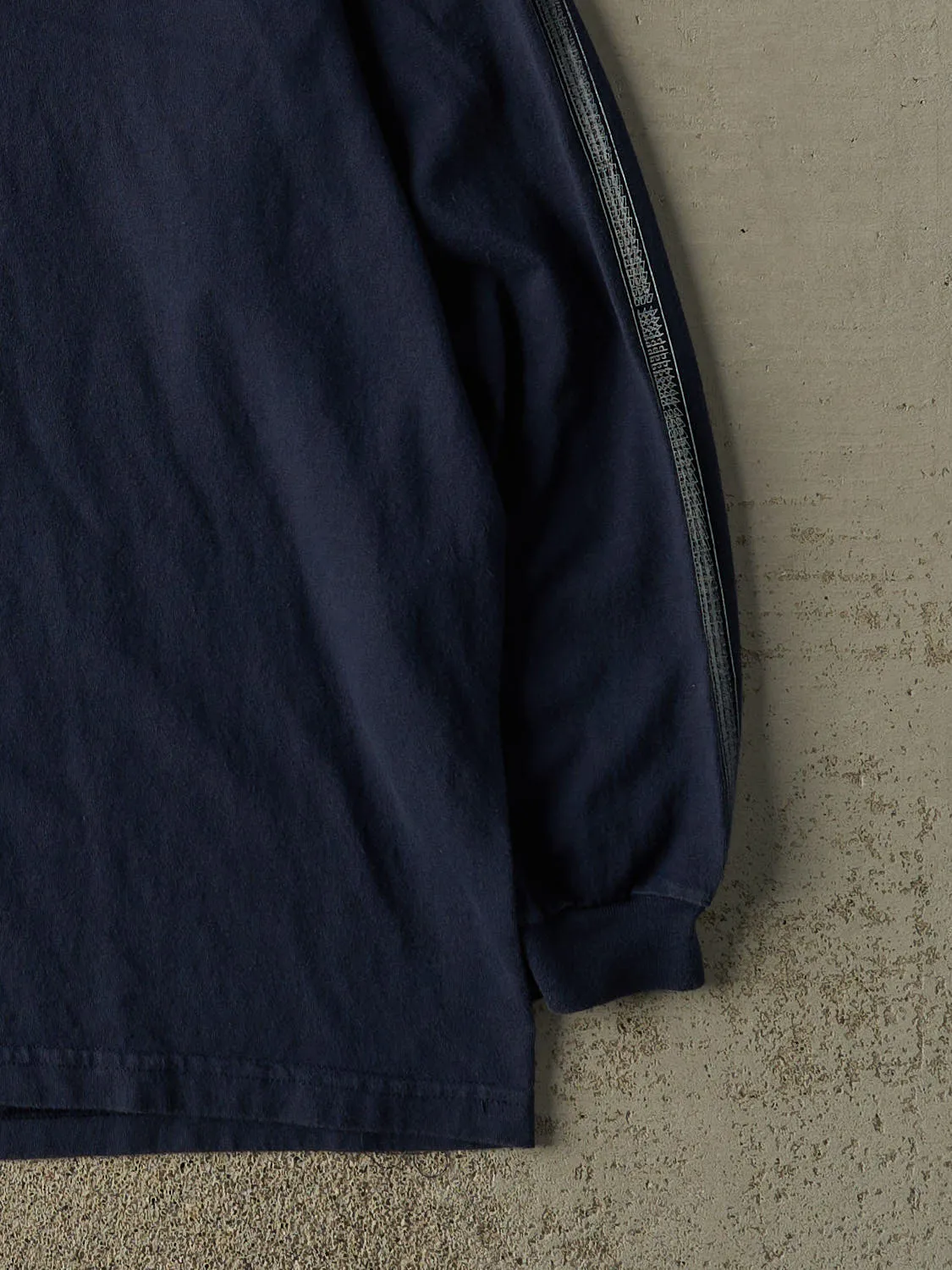 Vintage Y2K Navy Blue Starter Long Sleeve (XL) sold by Rebalance Vintage product image thumbnail 4