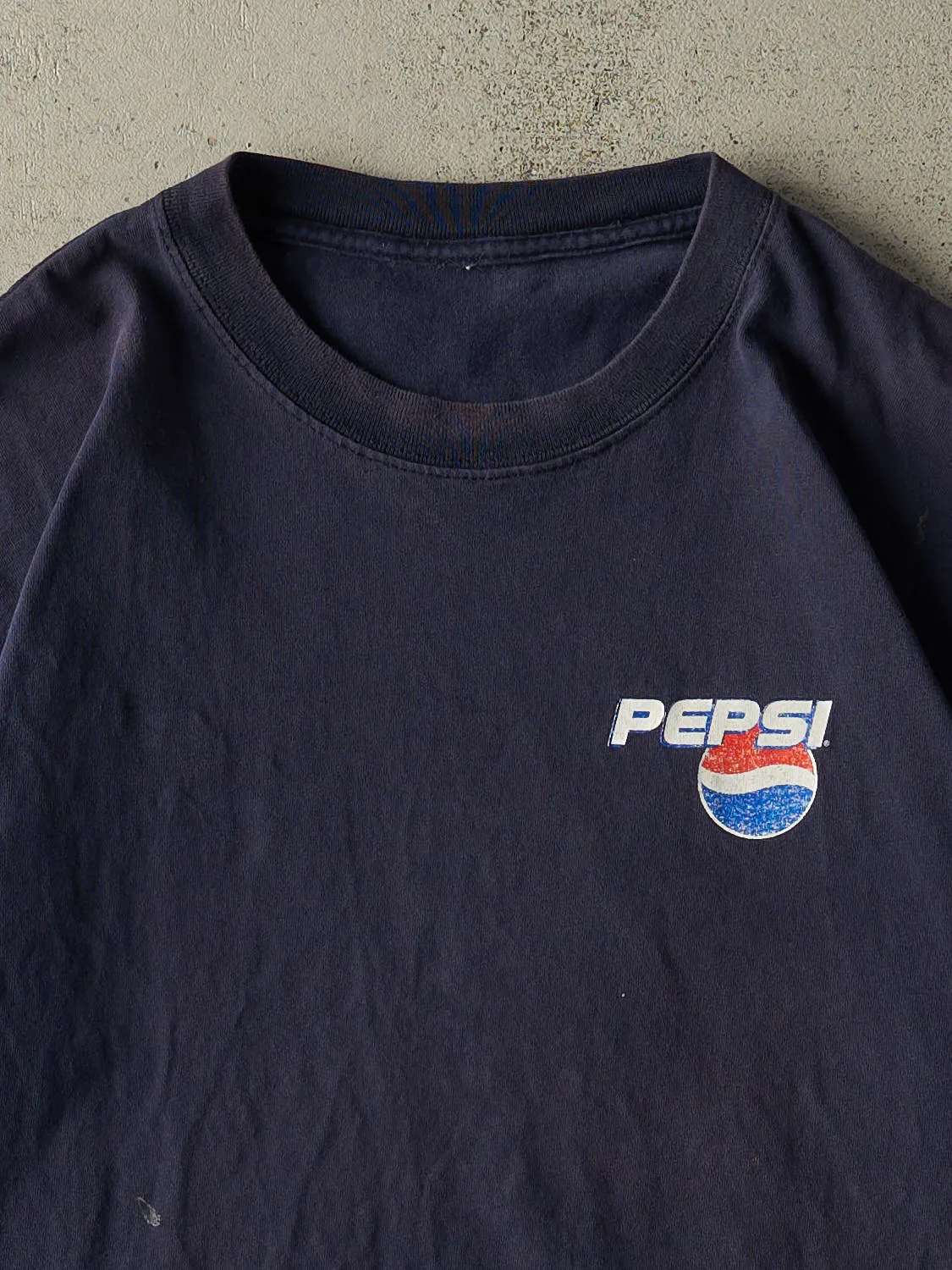 Vintage 99' Navy Blue Pepsi Taste Tour Tee (L/XL) sold by Rebalance Vintage product image thumbnail 3