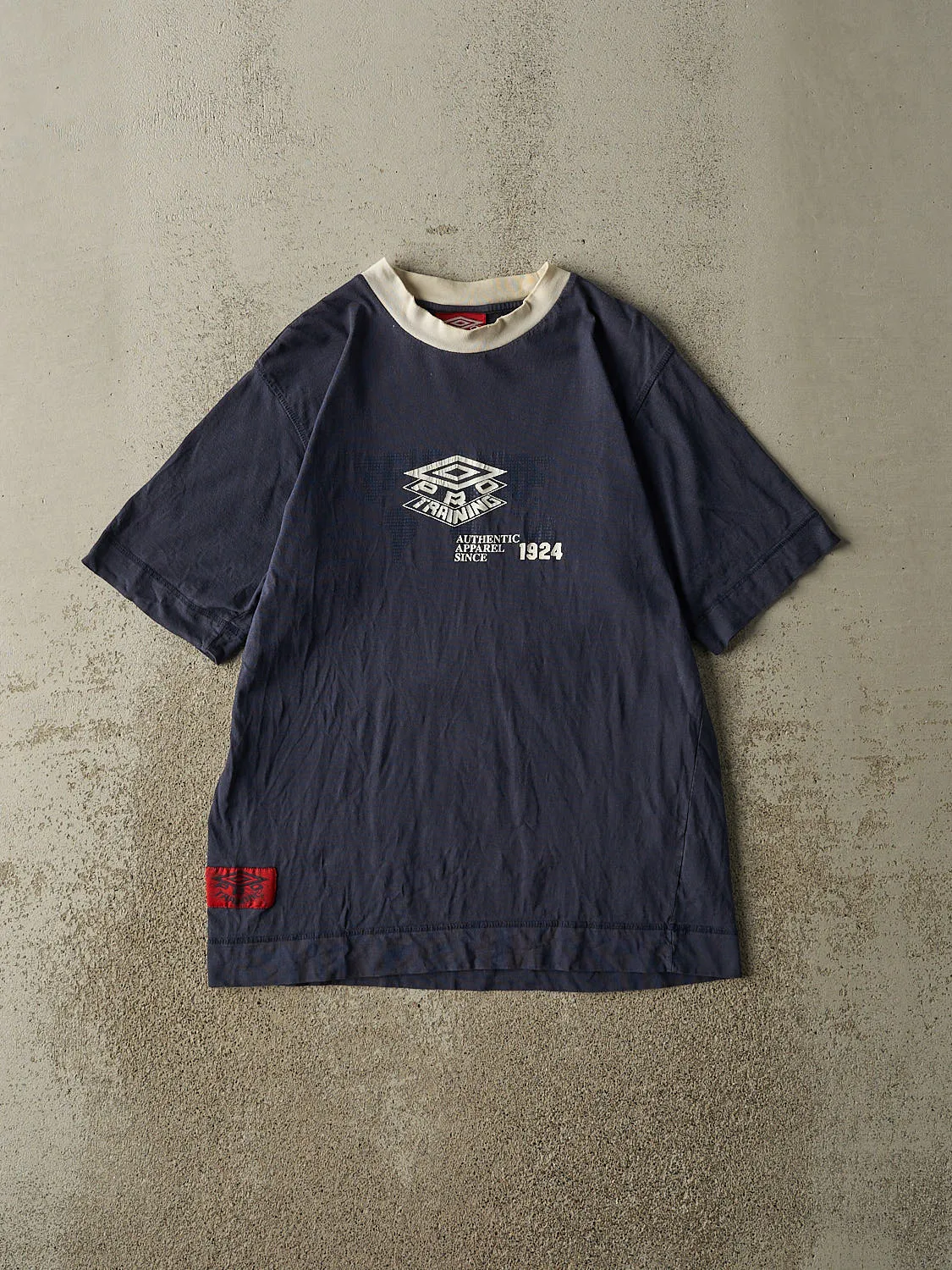 Vintage Y2K Navy Blue Umbro Tee (M/L) sold by Rebalance Vintage