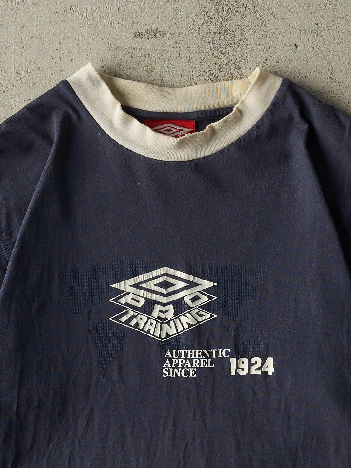 Vintage Y2K Navy Blue Umbro Tee (M/L) sold by Rebalance Vintage product image thumbnail 2