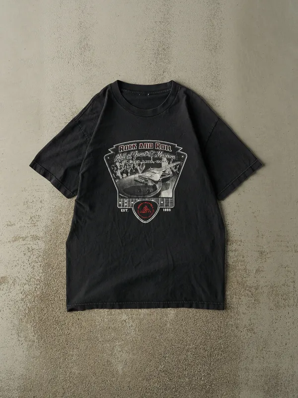Vintage Y2K Black Rock & Roll Hall Of Fame Tee (M/L) made by Rebalance Vintage