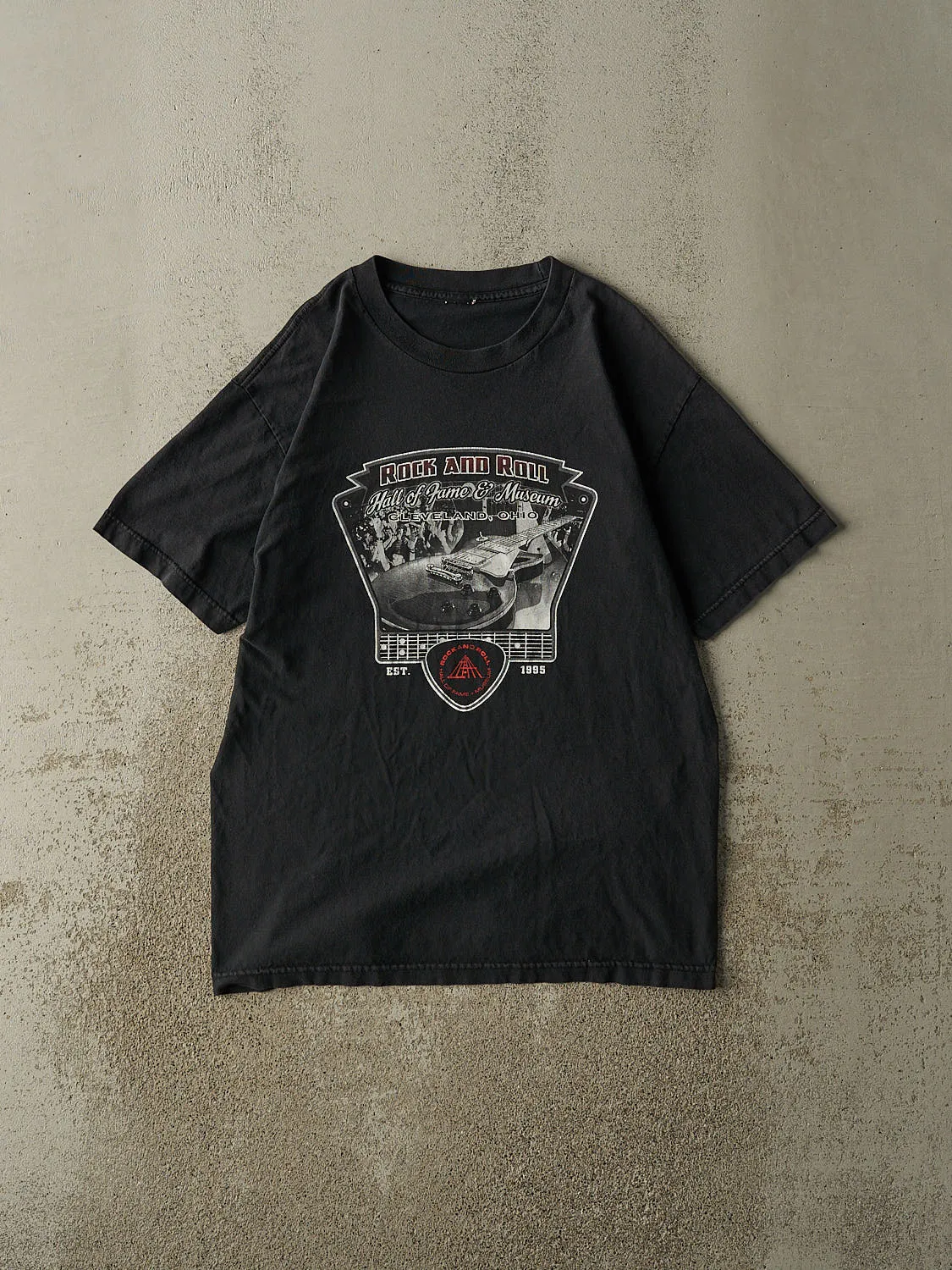 Vintage Y2K Black Rock & Roll Hall Of Fame Tee (M/L) sold by Rebalance Vintage