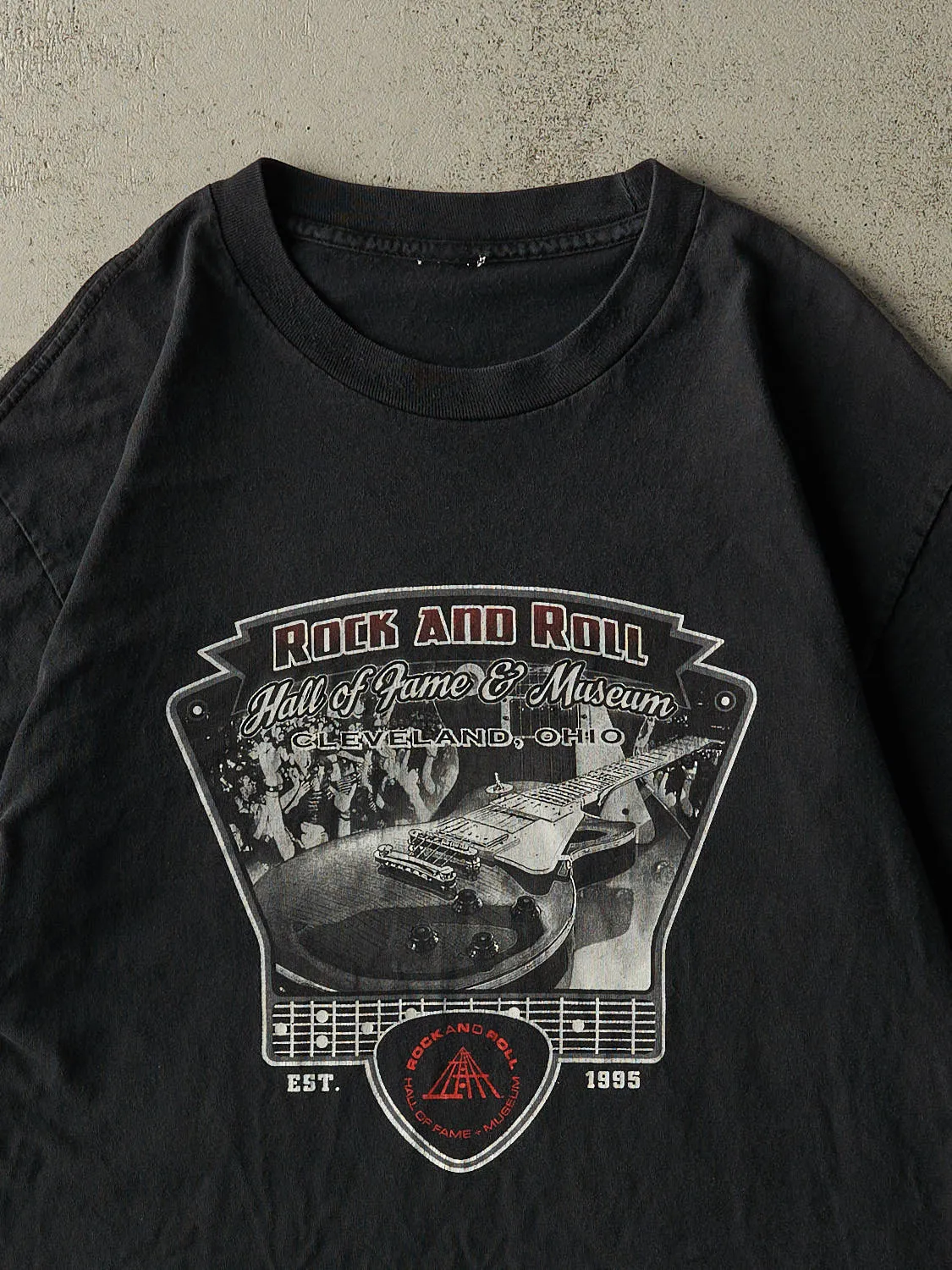 Vintage Y2K Black Rock & Roll Hall Of Fame Tee (M/L) sold by Rebalance Vintage product image thumbnail 2