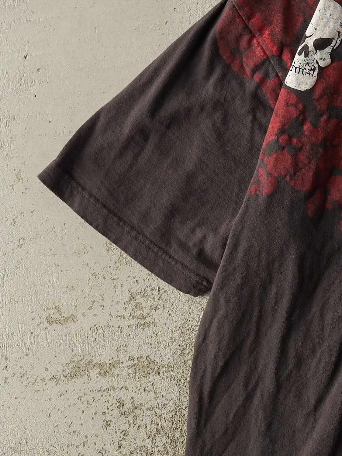 Vintage Y2K Faded Black Randy River Skull Tee (XL) sold by Rebalance Vintage product image thumbnail 3