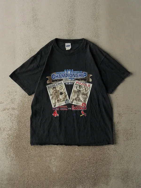 Vintage 04' Black World Series Champion Tee (L/XL) sold by Rebalance Vintage