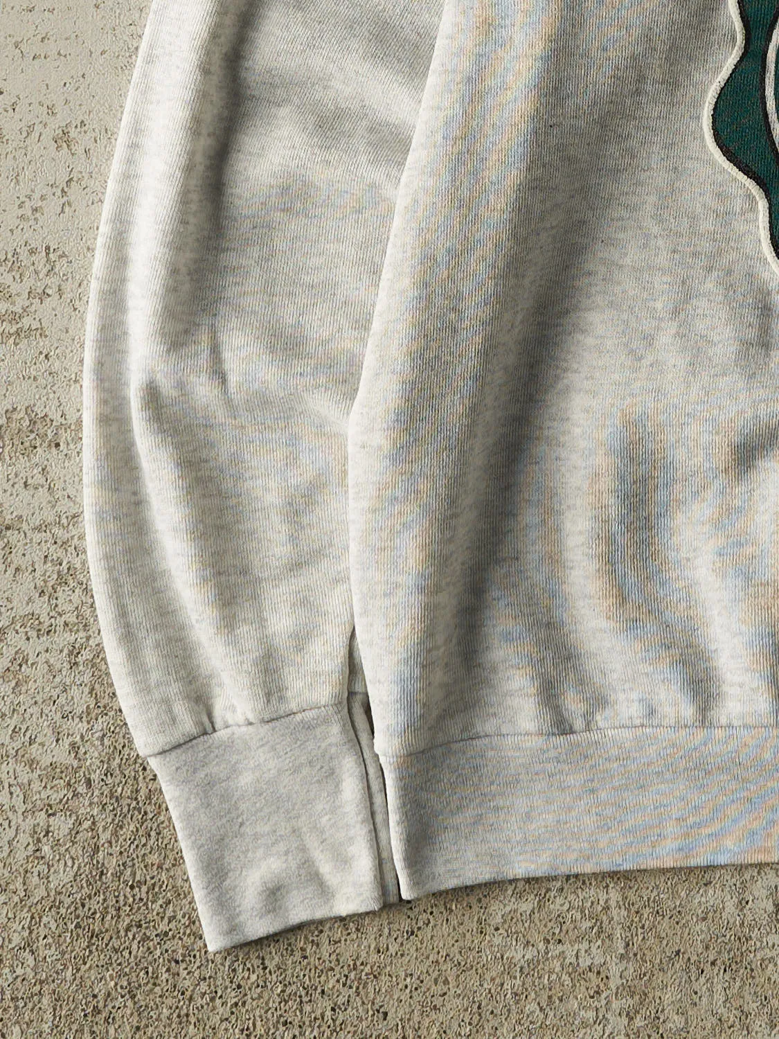 Vintage 90s Heather Grey Michigan State University Crewneck (M/L) sold by Rebalance Vintage product image thumbnail 3