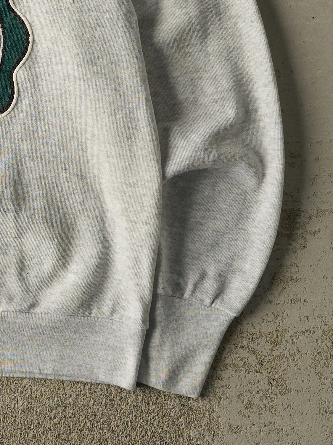 Vintage 90s Heather Grey Michigan State University Crewneck (M/L) sold by Rebalance Vintage product image thumbnail 4