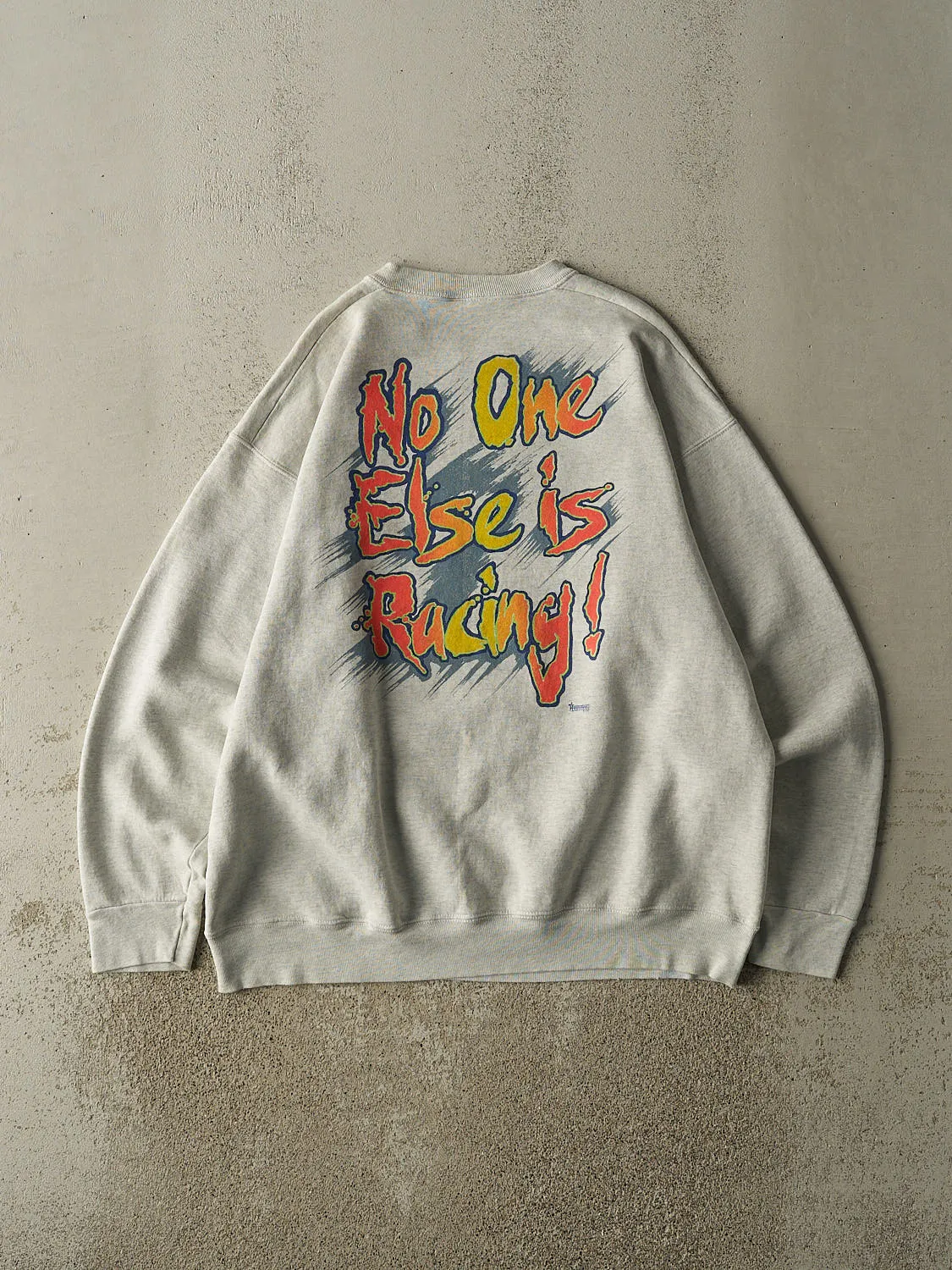 Vintage 96' Heather Grey Jeff Gordon Nascar Crewneck (L/XL) sold by Rebalance Vintage product image thumbnail 2