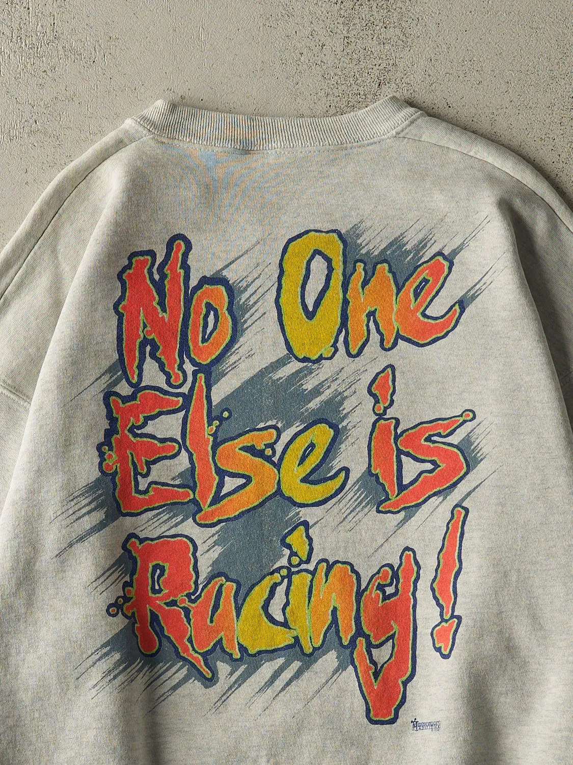 Vintage 96' Heather Grey Jeff Gordon Nascar Crewneck (L/XL) sold by Rebalance Vintage product image thumbnail 4