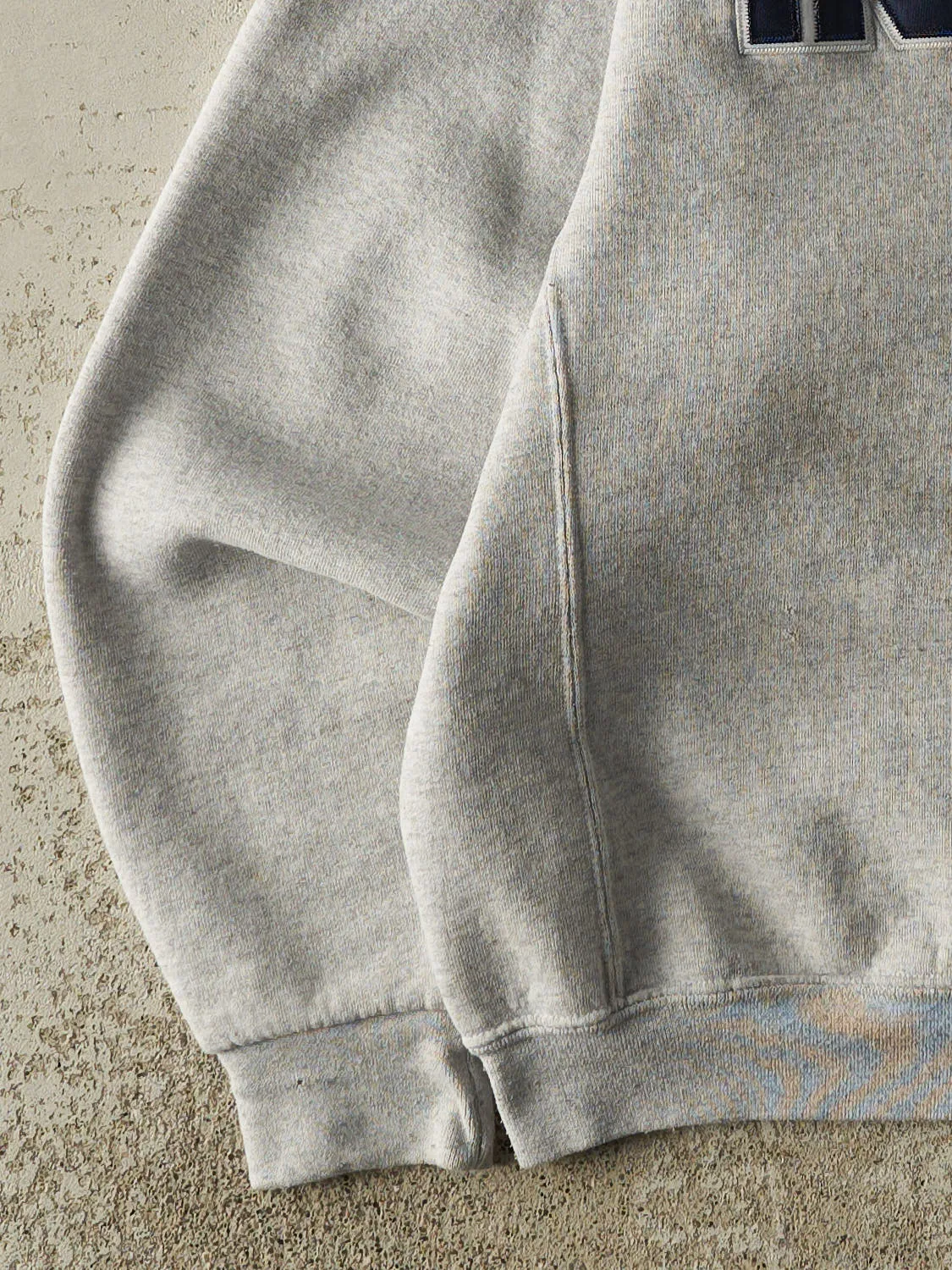 Vintage Y2K Heather Grey Russell Athletic Humber Crewneck (S/M) sold by Rebalance Vintage product image thumbnail 3