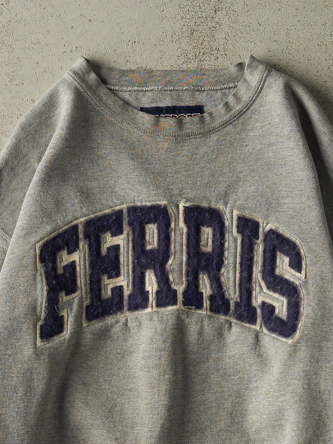 Vintage 90s Grey Ferris Embroidered Crewneck (M) sold by Rebalance Vintage product image thumbnail 2