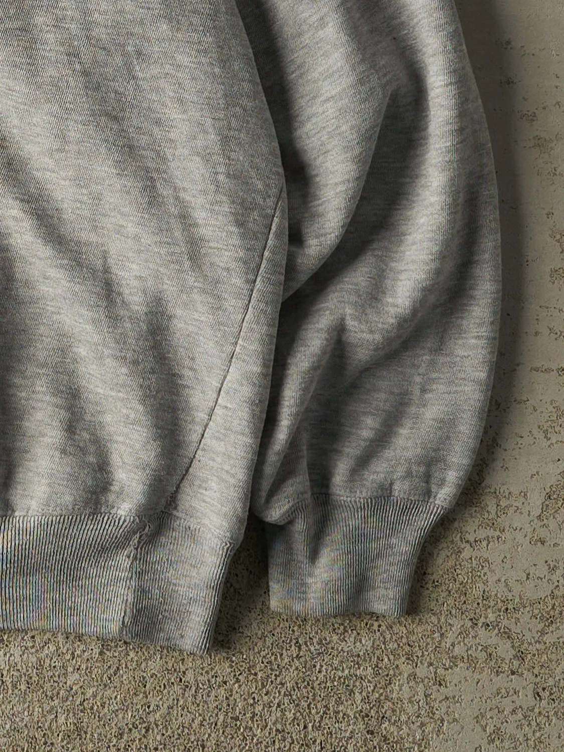 Vintage 80s Grey Blank Crewneck (S/M) sold by Rebalance Vintage product image thumbnail 4