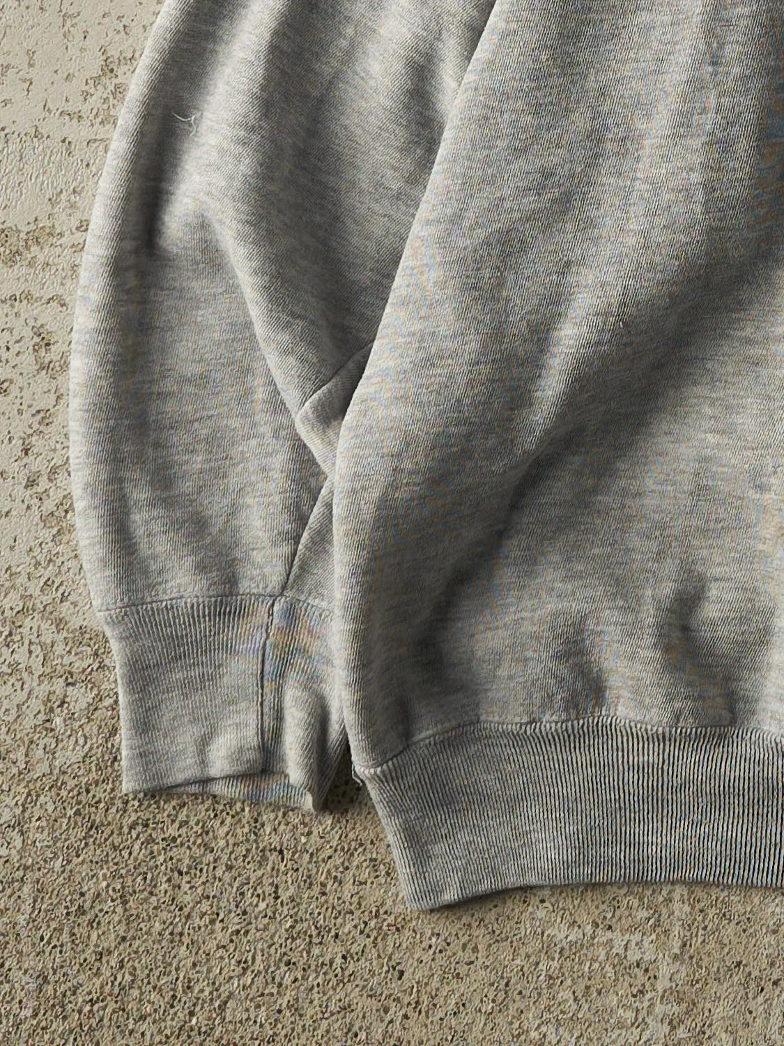 Vintage 80s Grey Blank Crewneck (S/M) sold by Rebalance Vintage product image thumbnail 3
