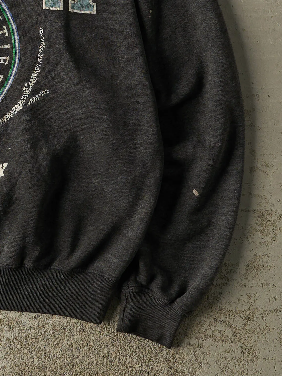 Vintage 80s Charcoal Grey Alaska Crewneck (M/L) sold by Rebalance Vintage product image thumbnail 4