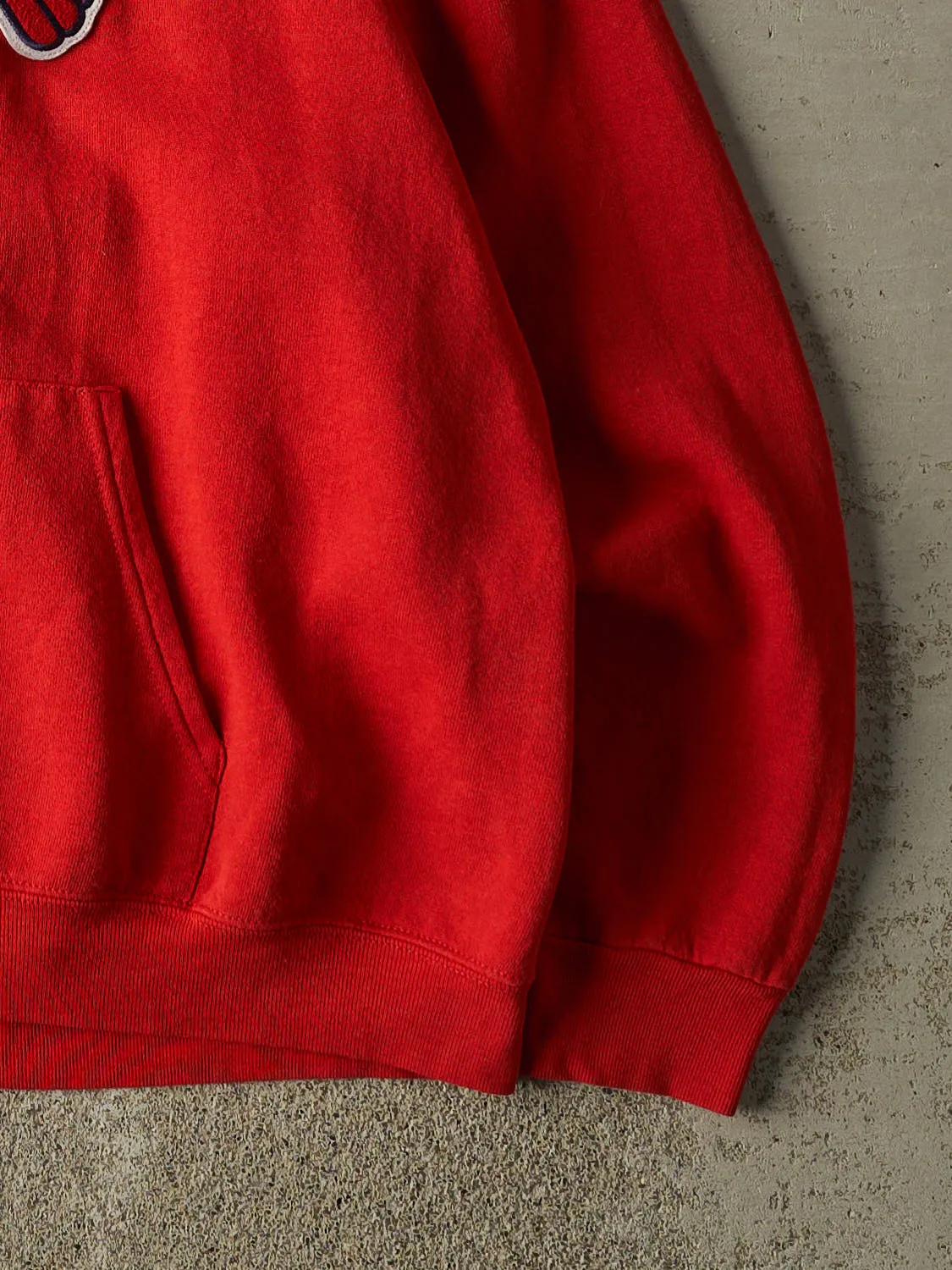 Vintage Y2K Red St Louis Cardinals Embroidered Hoodie (XL) sold by Rebalance Vintage product image thumbnail 4