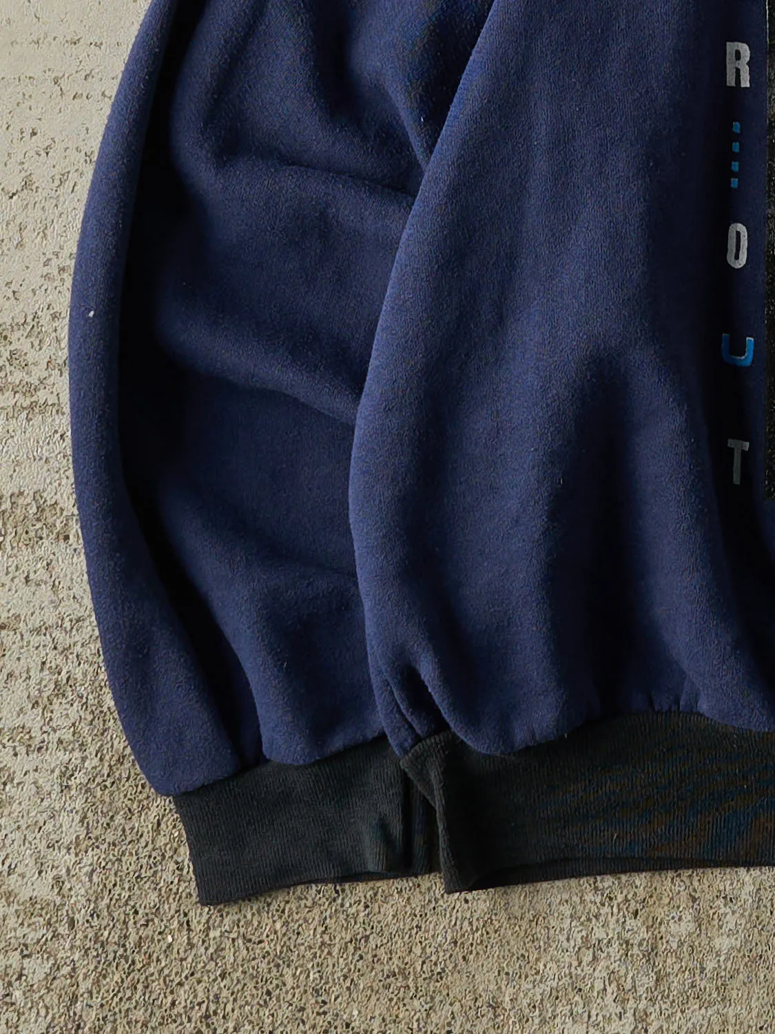 Vintage 80s Navy Blue Power Out Ski Crewneck (XS/S) sold by Rebalance Vintage product image thumbnail 3