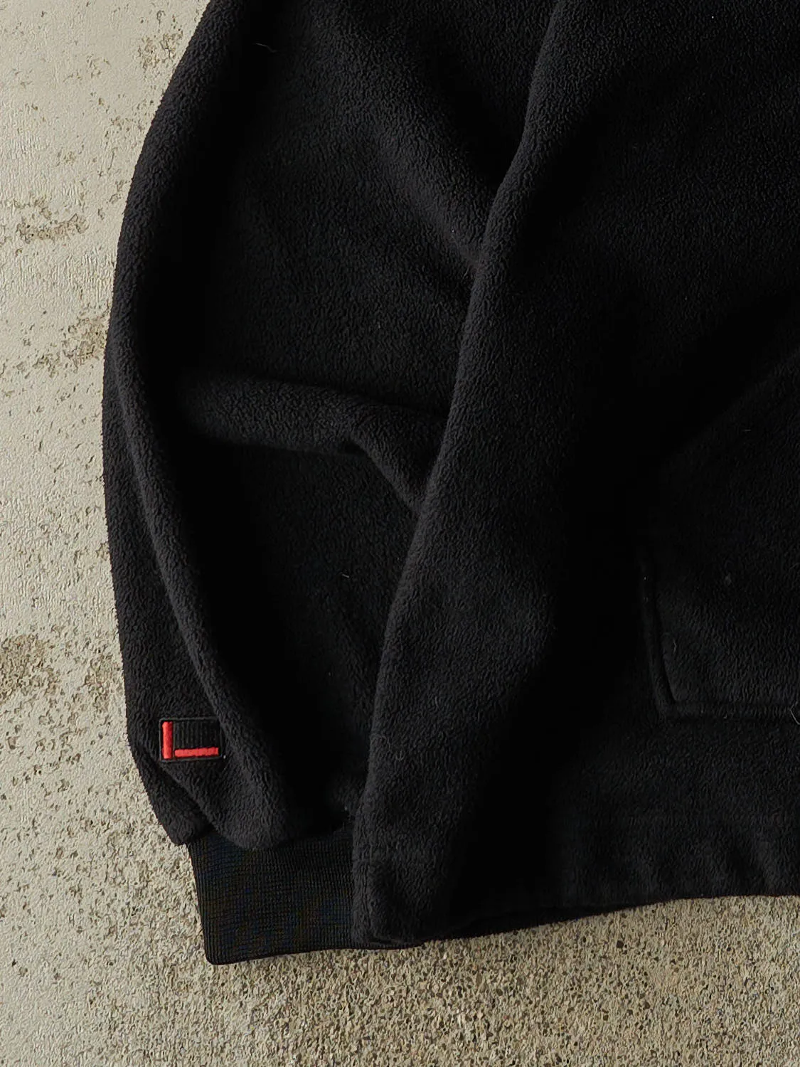 Vintage Y2K Black Fubu Fleece Hoodie (XXL) sold by Rebalance Vintage product image thumbnail 3