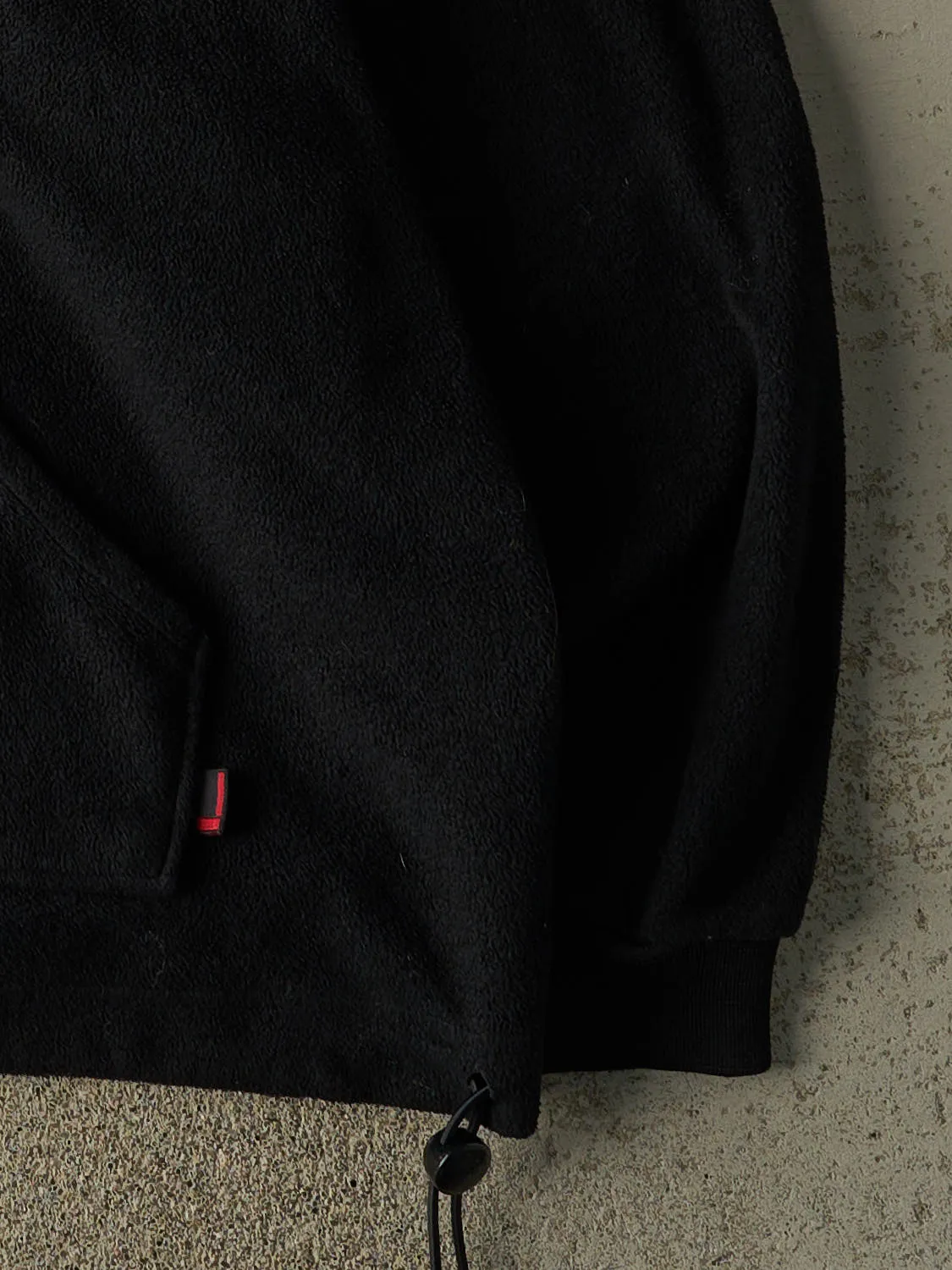 Vintage Y2K Black Fubu Fleece Hoodie (XXL) sold by Rebalance Vintage product image thumbnail 4