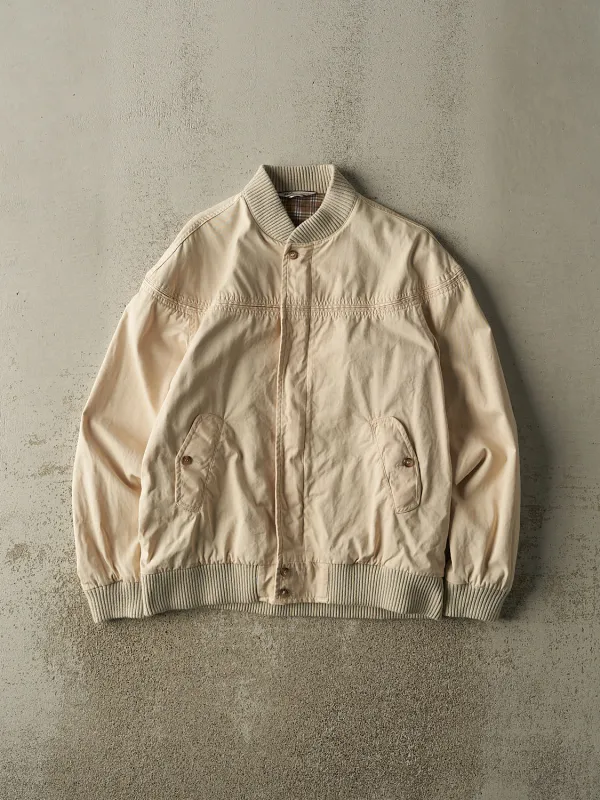 Vintage 80s Beige Harrington Jacket (M/L) sold by Rebalance Vintage