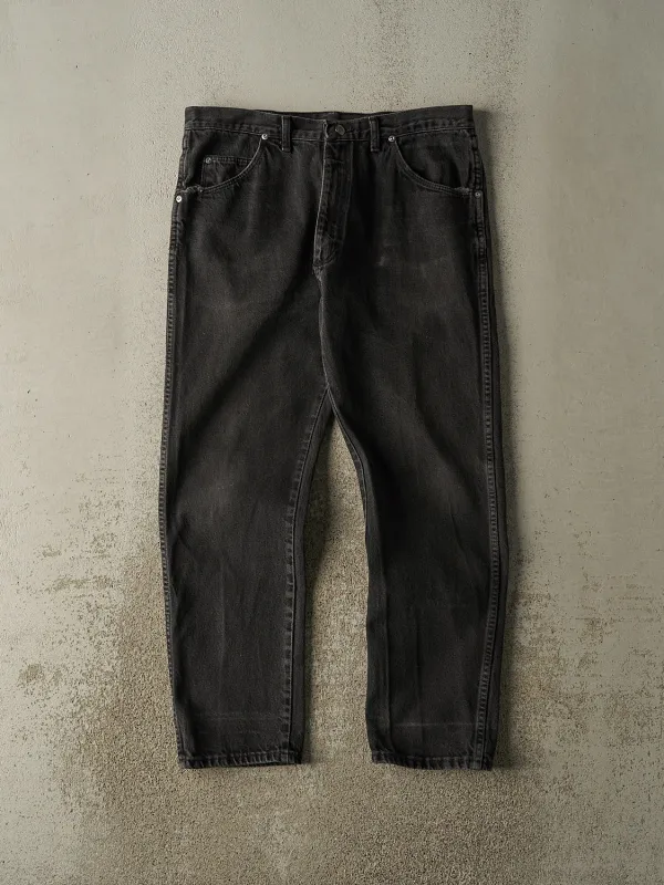 Vintage 90s Black Wrangler Denim Pants (34x29) sold by Rebalance Vintage