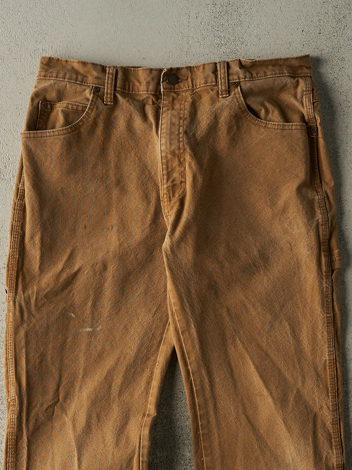 Vintage Y2K Camel Dickies Carpenter Pants (33x31) sold by Rebalance Vintage product image thumbnail 3