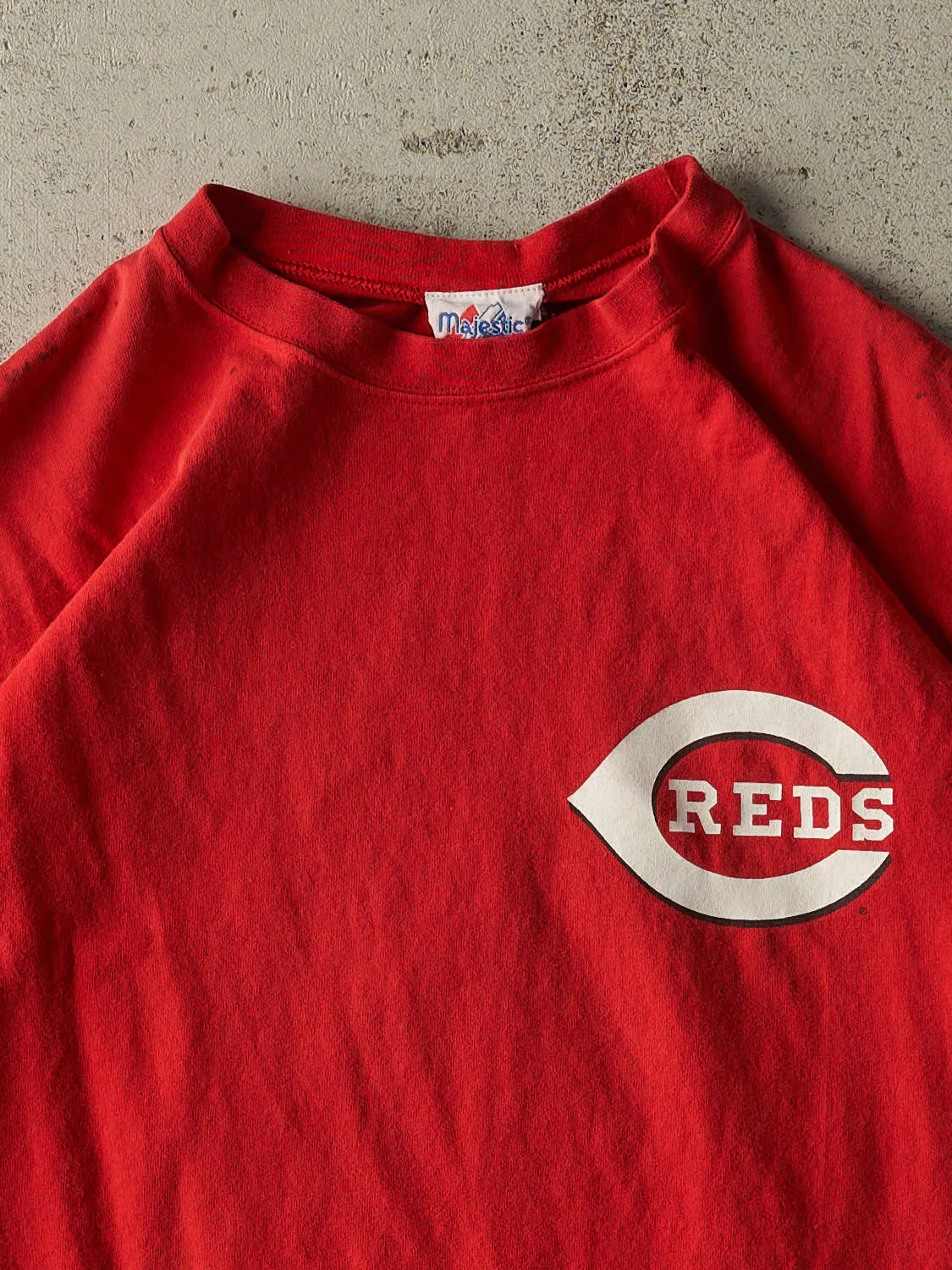 Vintage 90s Red Cincinnati Reds #30 Ken Griffey Player Tee (S/M) sold by Rebalance Vintage product image thumbnail 3