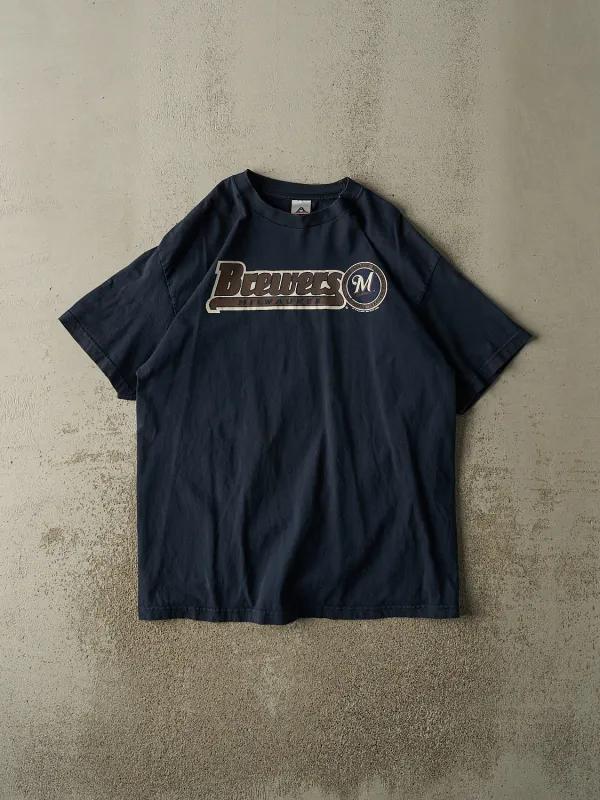 Vintage 06' Navy Blue Milwaukee Brewers Tee (L/XL) sold by Rebalance Vintage