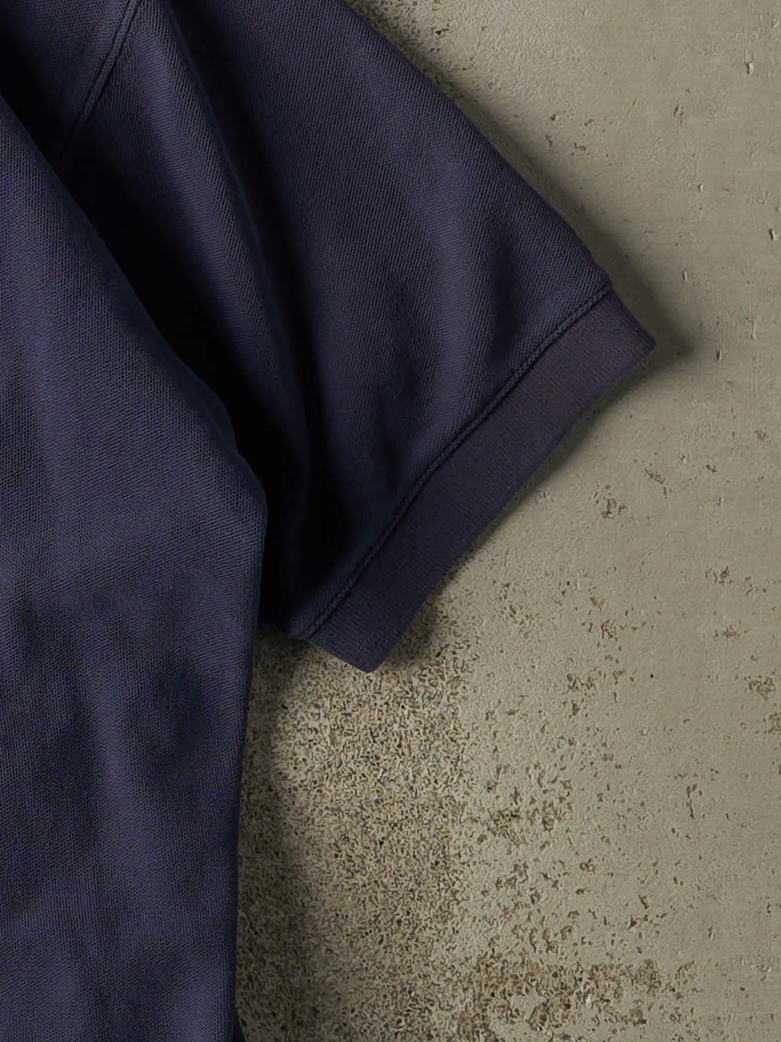 Vintage 90s Navy Blue Patagonia Quarter Button Tee (S/M) sold by Rebalance Vintage product image thumbnail 4