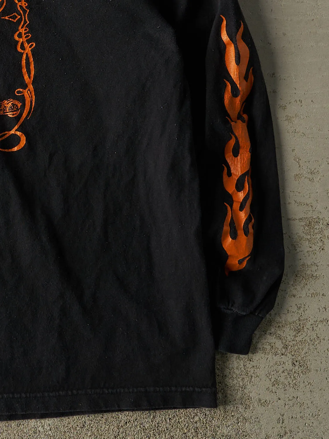 Vintage Y2K Black Friday the 13th Biker Long Sleeve (L) sold by Rebalance Vintage product image thumbnail 3