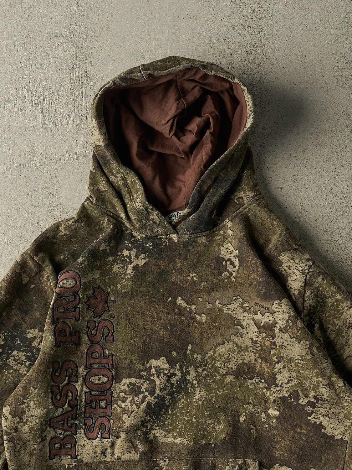 Vintage Y2K Camo Bass Pro Shops Hoodie (M/L) sold by Rebalance Vintage product image thumbnail 2