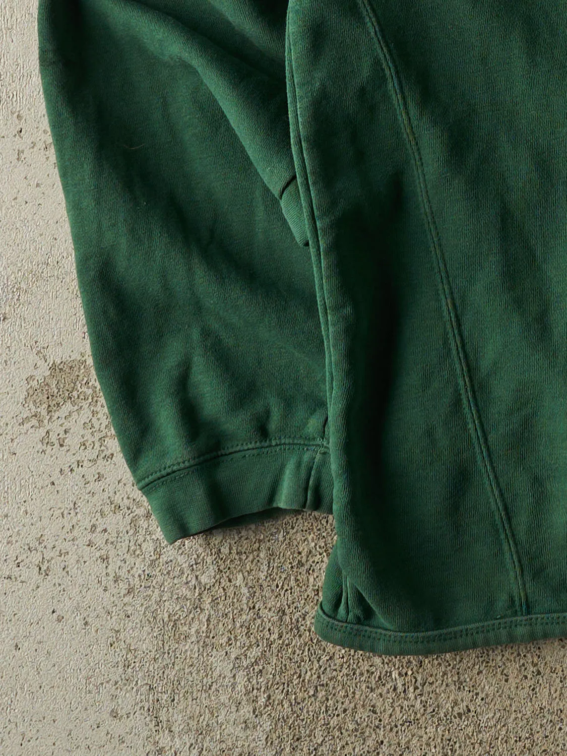 Vintage 90s Green Russell Athletic Quarter Button Sweater (XXL) sold by Rebalance Vintage product image thumbnail 3
