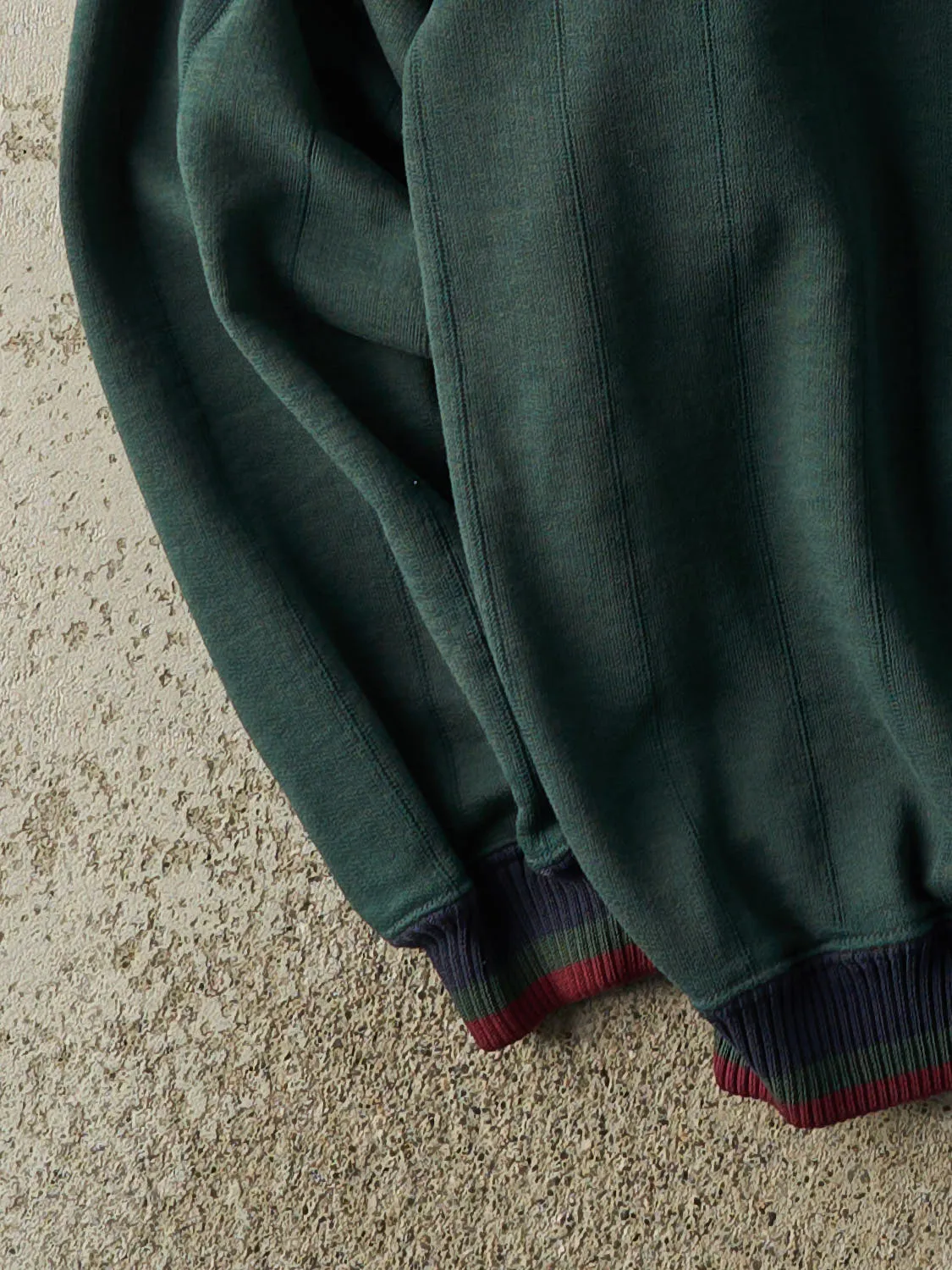 Vintage 90s Green Indiana Country Club V-Neck Sweatshirt (L/XL) sold by Rebalance Vintage product image thumbnail 3