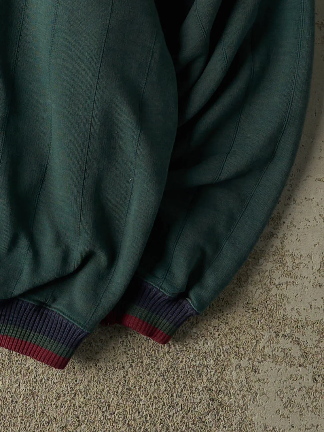 Vintage 90s Green Indiana Country Club V-Neck Sweatshirt (L/XL) sold by Rebalance Vintage product image thumbnail 4