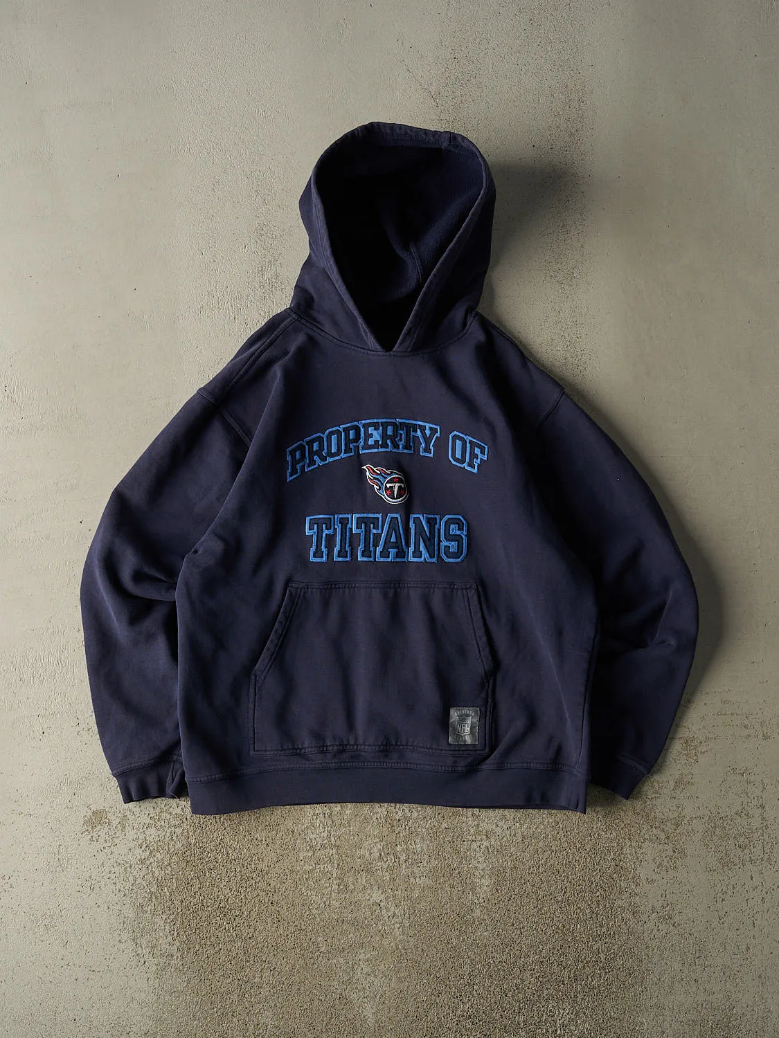 Vintage Y2K Navy Blue Tennessee Titans Hoodie (XL/XXL) sold by Rebalance Vintage