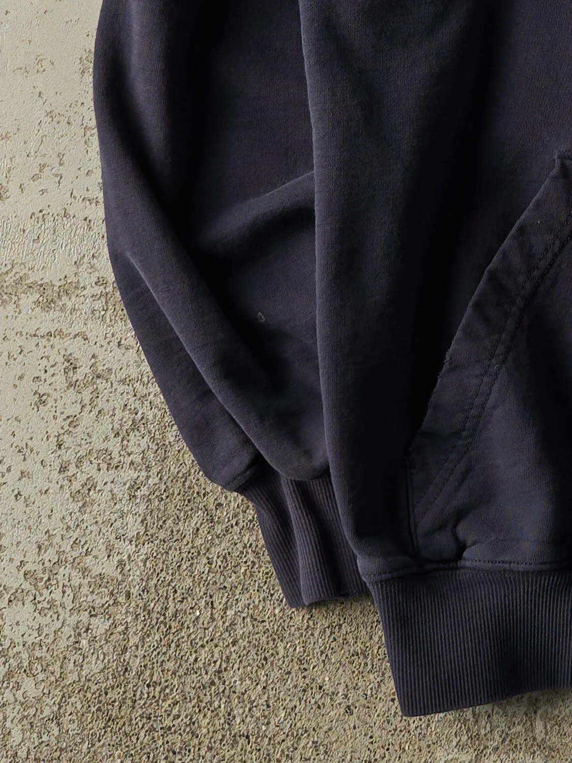 Vintage 90s Navy Blue Air Force Hoodie (M/L) sold by Rebalance Vintage product image thumbnail 3