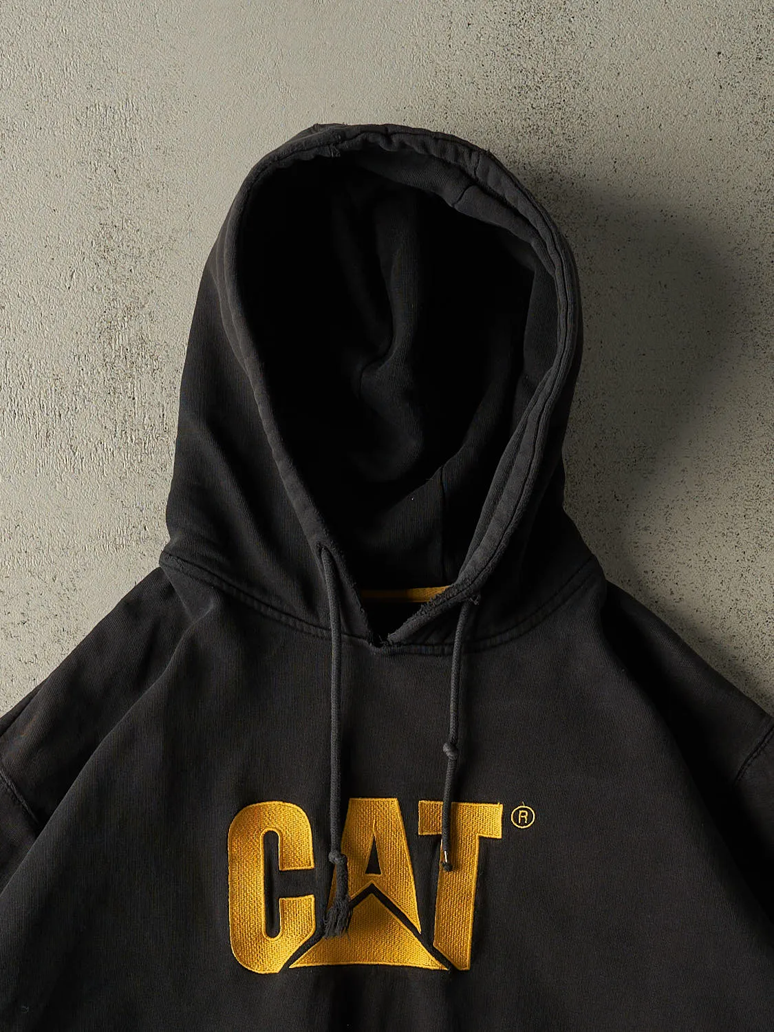 Vintage Y2K Black CAT Hoodie (XL) sold by Rebalance Vintage product image thumbnail 2