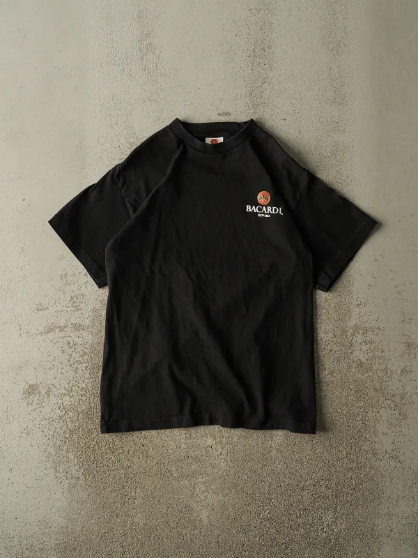 Vintage 90s Black Bacardi Tee (S/M) made by Rebalance Vintage