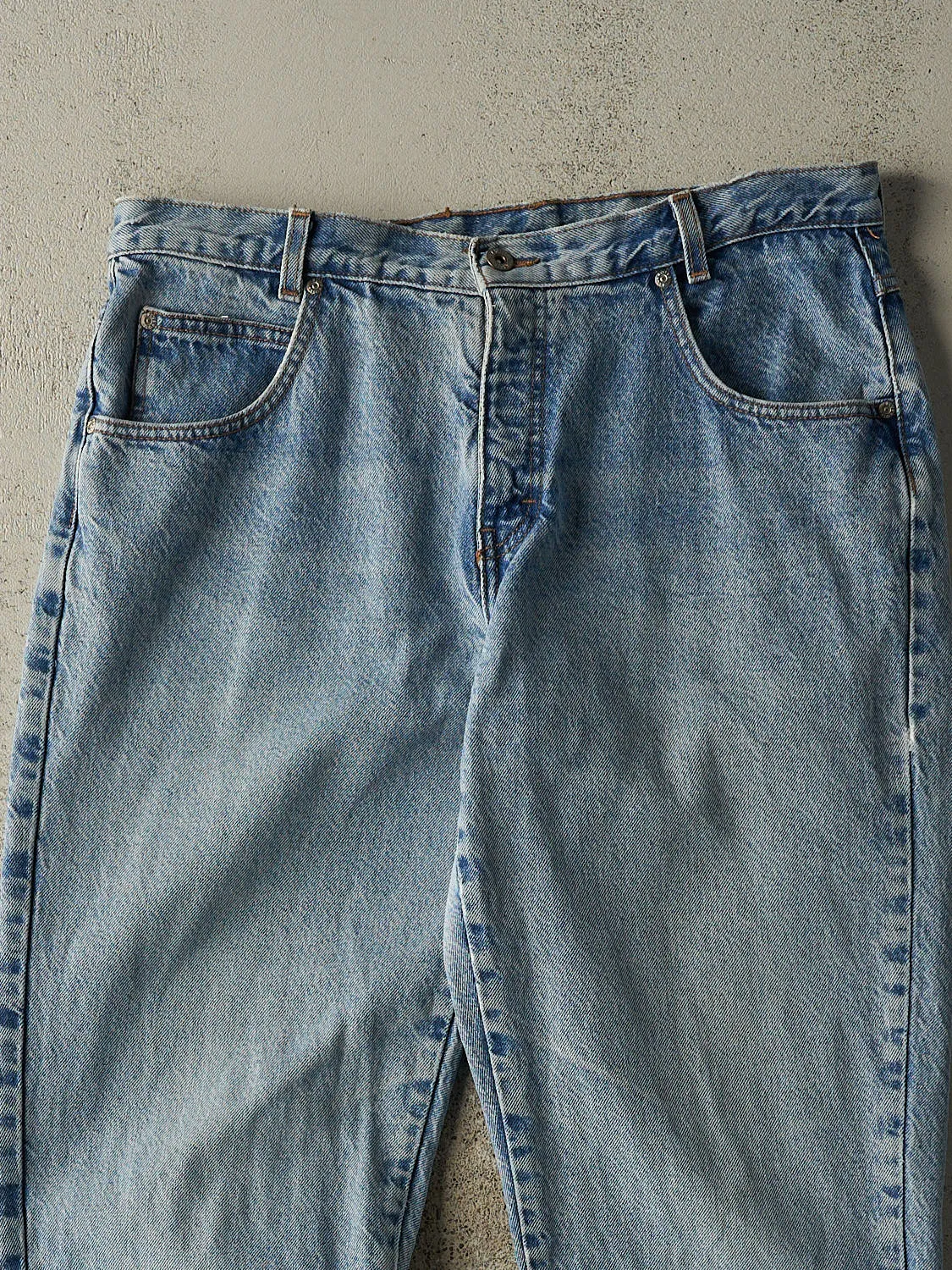 Vintage 90s Light Wash Jeans (35x28) sold by Rebalance Vintage product image thumbnail 3