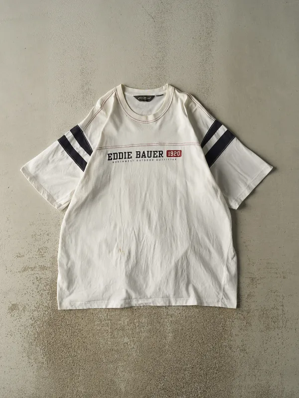 Vintage Y2K White Eddie Bauer Tee (XL/XXL) sold by Rebalance Vintage