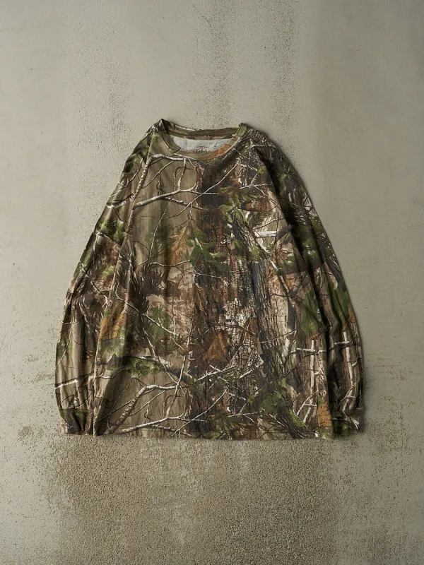 Vintage Y2K Camo Realtree Pocket Long Sleeve (XL/XXL) sold by Rebalance Vintage