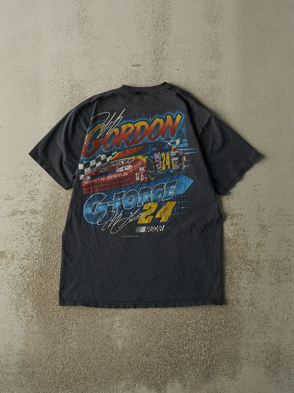 Vintage 98' Faded Black Jeff Gordon Nascar Tee (M/L) sold by Rebalance Vintage product image thumbnail 2