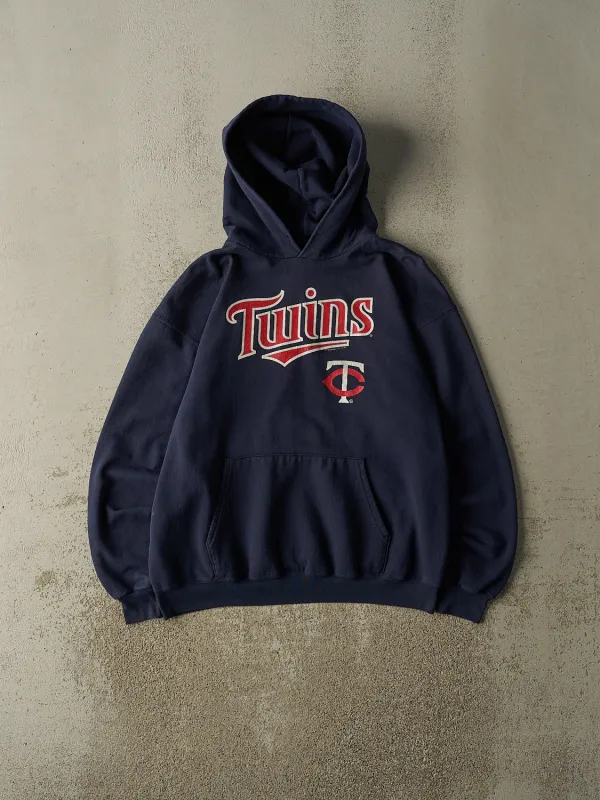 Vintage 90s Navy Blue Minnesota Twins Hoodie (M/L) sold by Rebalance Vintage