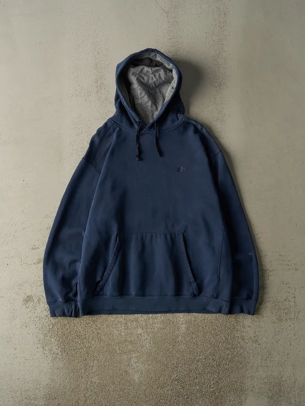 Vintage 90s Navy Blue Starter Embroidered Hoodie (L/XL) sold by Rebalance Vintage