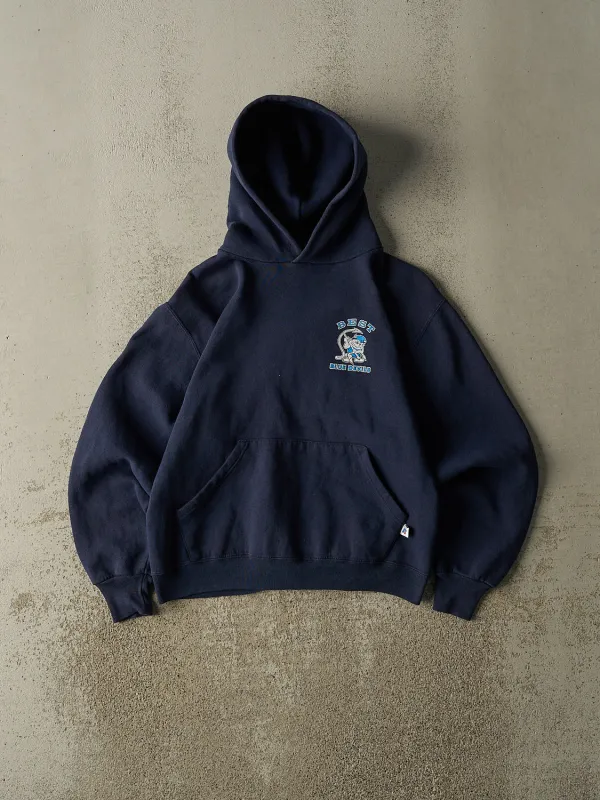 Vintage Y2K Navy Blue Russell Athletic Best Blue Devils Hoodie (XS) sold by Rebalance Vintage