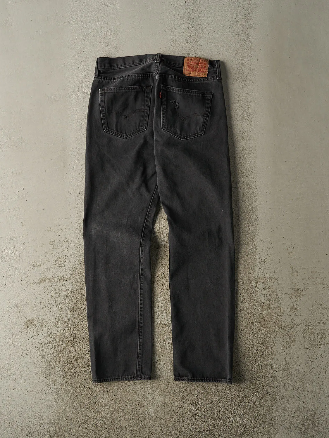Vintage 90s Faded Black Levi's 501 Denim Pants (31x30.5) sold by Rebalance Vintage product image thumbnail 3