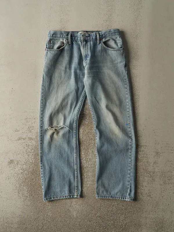 Vintage 90s Light Wash Levi's 505 Jeans (33x29) sold by Rebalance Vintage